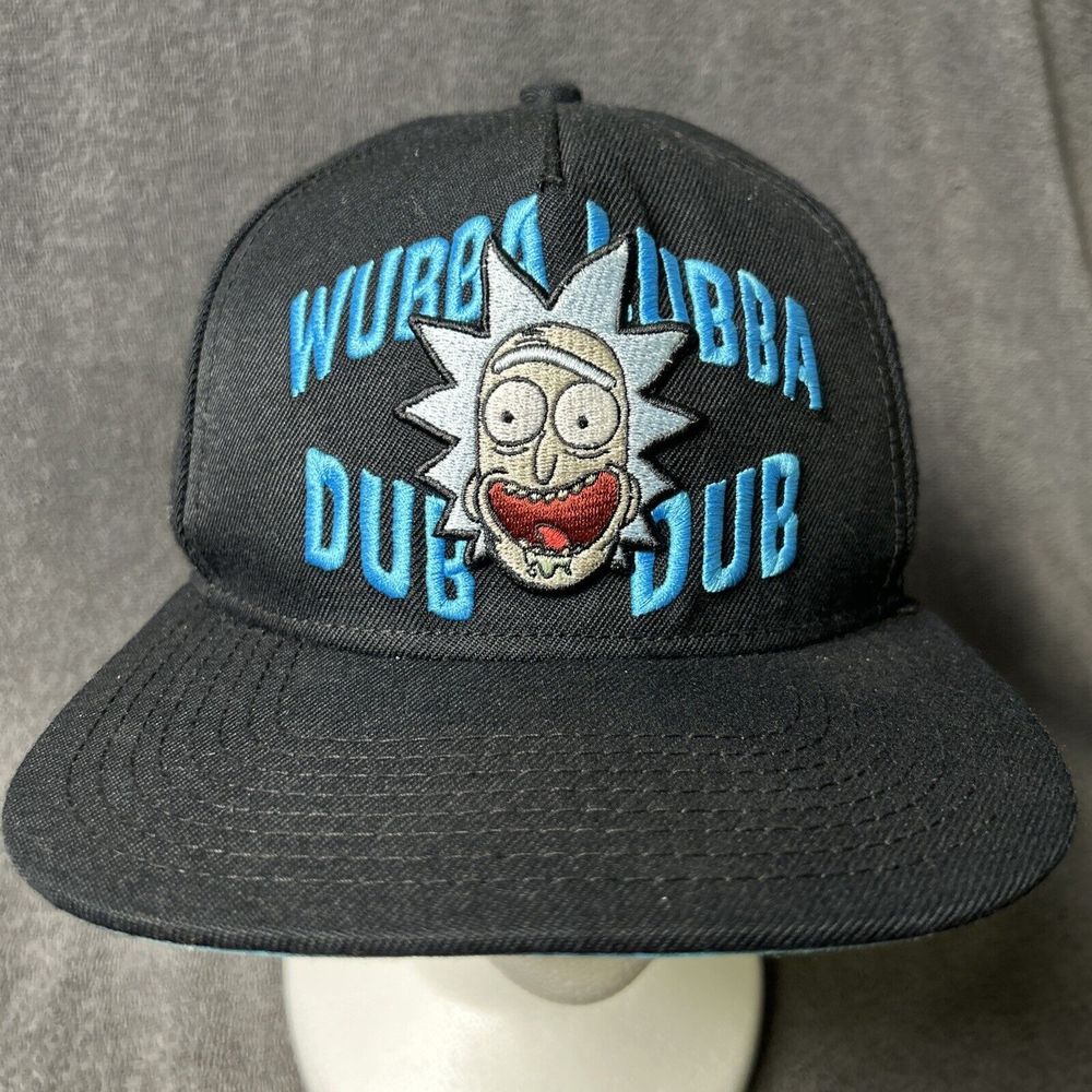 Rick And Morty SnapBack Adjustable Hat Cap Acrylic Wool Cotton Blend